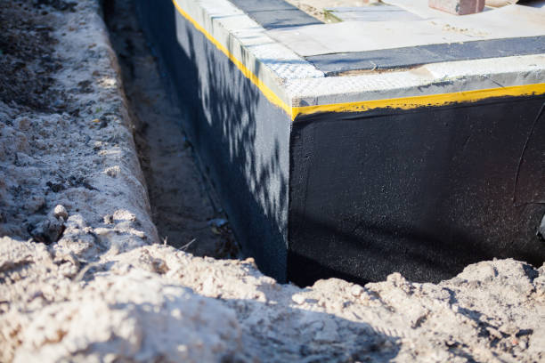 Professional Waterproofing technician working in Beaver, OH
